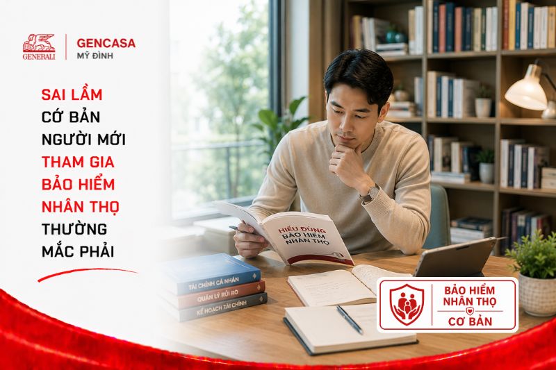 Sai lầm cơ bản người mới tham gia bảo hiểm nhân thọ thường mắc phải