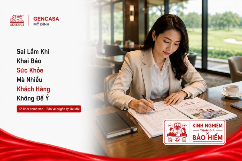 Sai lầm khi khai báo sức khỏe mà nhiều khách hàng không để ý