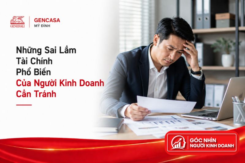 Những sai lầm tài chính phổ biến của người kinh doanh cần tránh