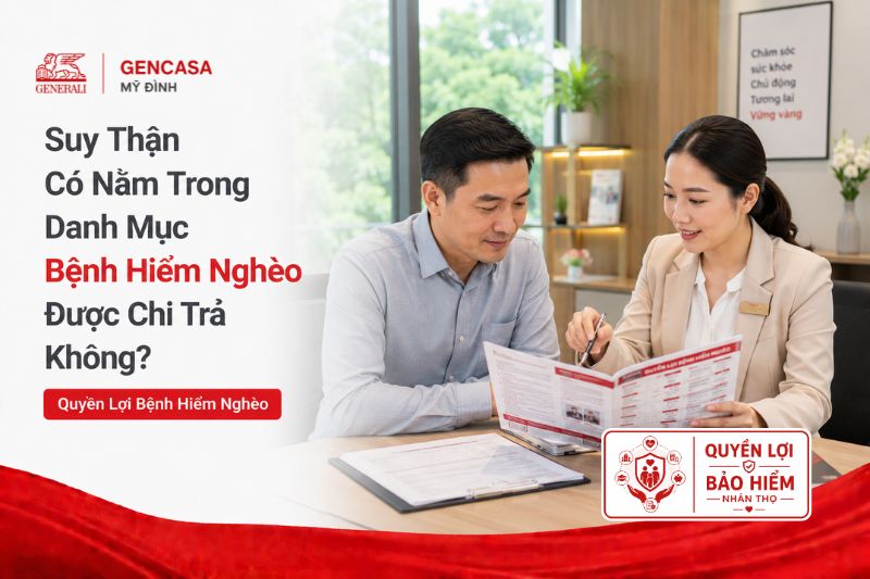 Suy thận có nằm trong danh mục bệnh hiểm nghèo được chi trả không