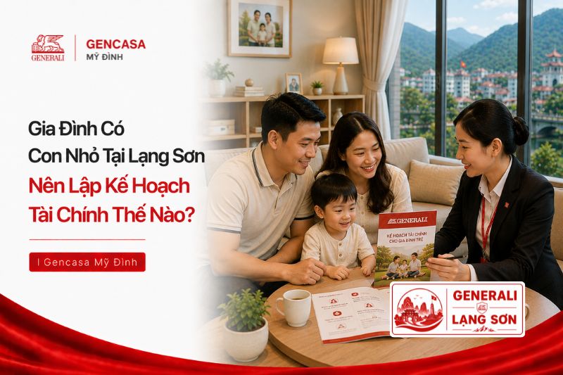 Gia đình có con nhỏ tại Lạng Sơn nên lập kế hoạch tài chính thế nào.
