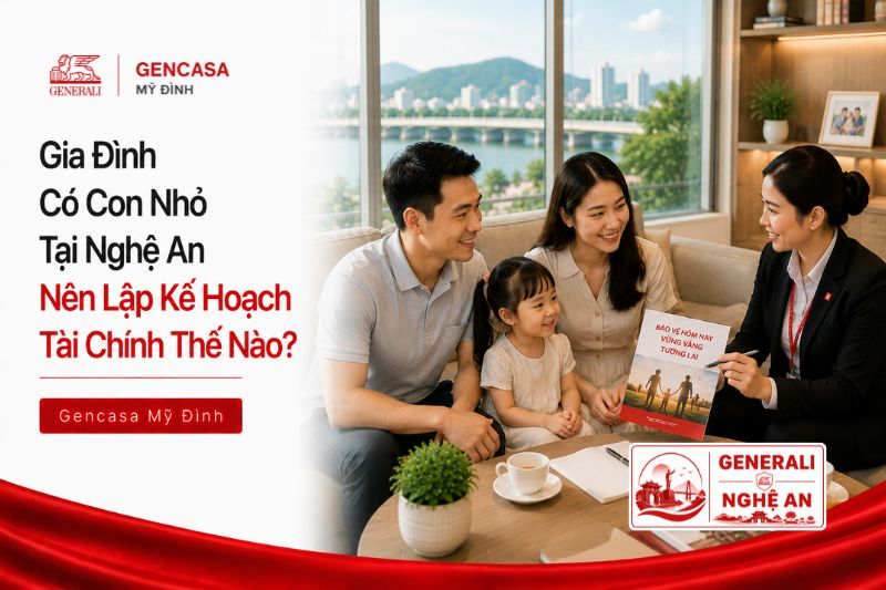 Gia đình có con nhỏ tại Nghệ An nên lập kế hoạch tài chính thế nào.