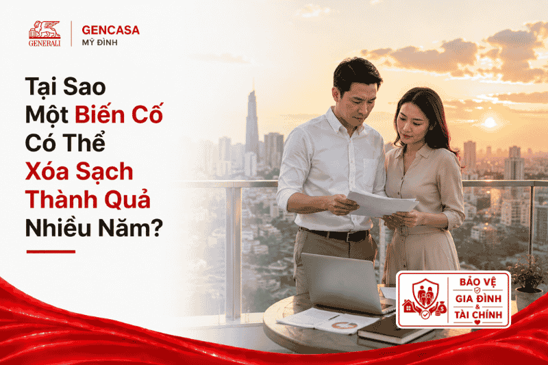 Tại sao một biến cố có thể xóa sạch thành quả nhiều năm