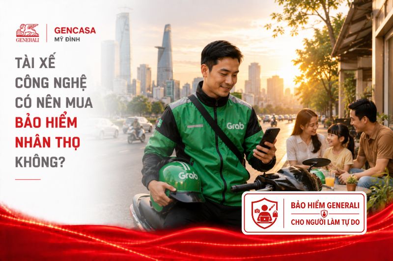 Tài xế công nghệ có nên mua bảo hiểm nhân thọ không