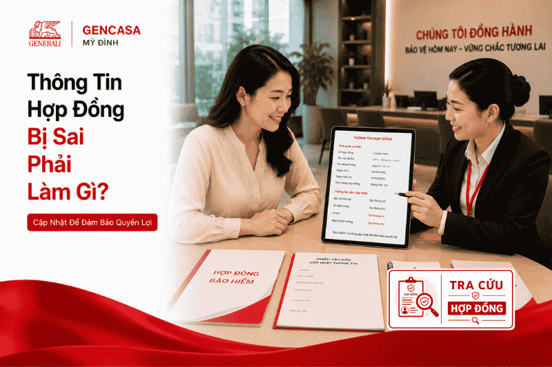 Thông tin hợp đồng bị sai phải làm gì