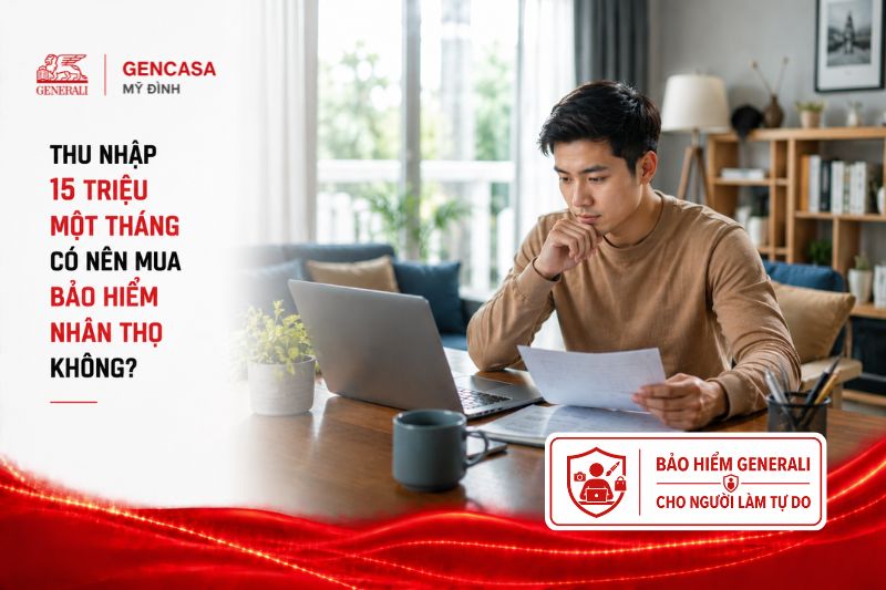 Thu nhập 15 triệu một tháng có nên mua bảo hiểm nhân thọ không