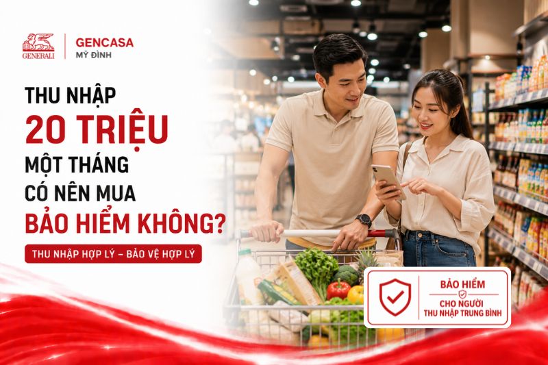 Thu nhập 20 triệu một tháng có nên mua bảo hiểm không