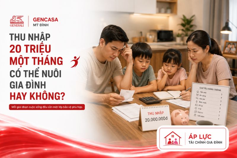 Thu nhập 20 triệu một tháng có thể nuôi gia đình hay không