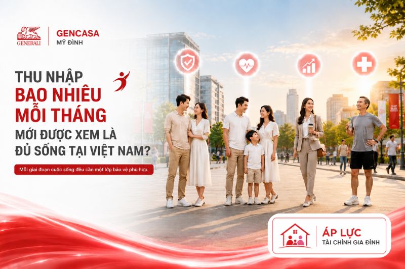 Thu nhập bao nhiêu mỗi tháng mới được xem là đủ sống tại Việt Nam