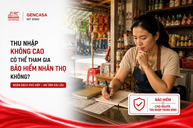 Thu nhập không cao có thể tham gia bảo hiểm nhân thọ không