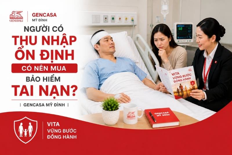 Người có thu nhập ổn định có nên mua bảo hiểm tai nạn
