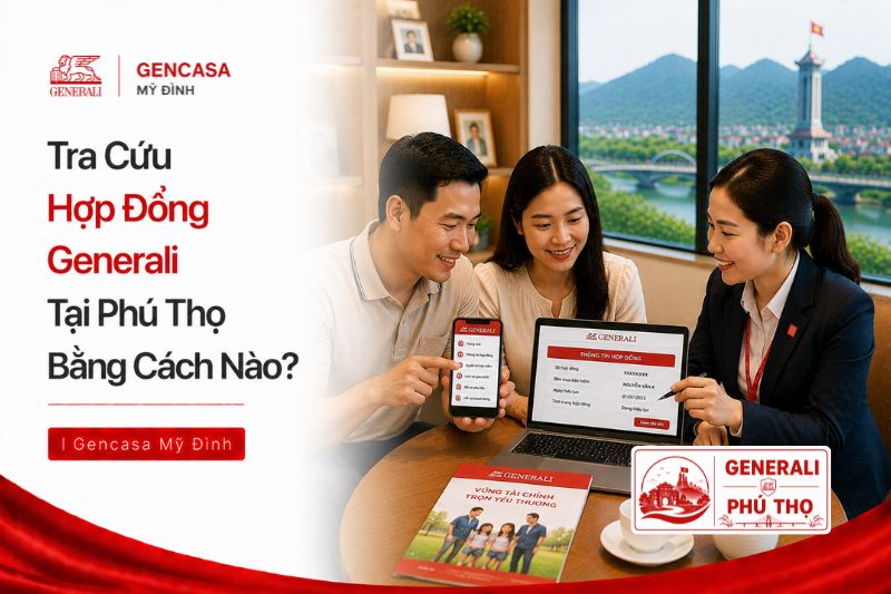 Tra cứu hợp đồng Generali tại Phú Thọ bằng cách nào.