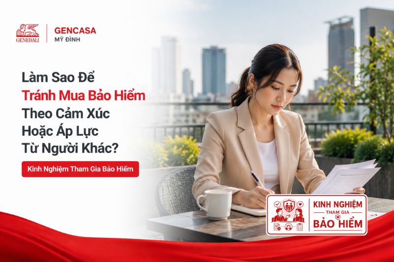 Làm sao để tránh mua bảo hiểm theo cảm xúc hoặc áp lực từ người khác
