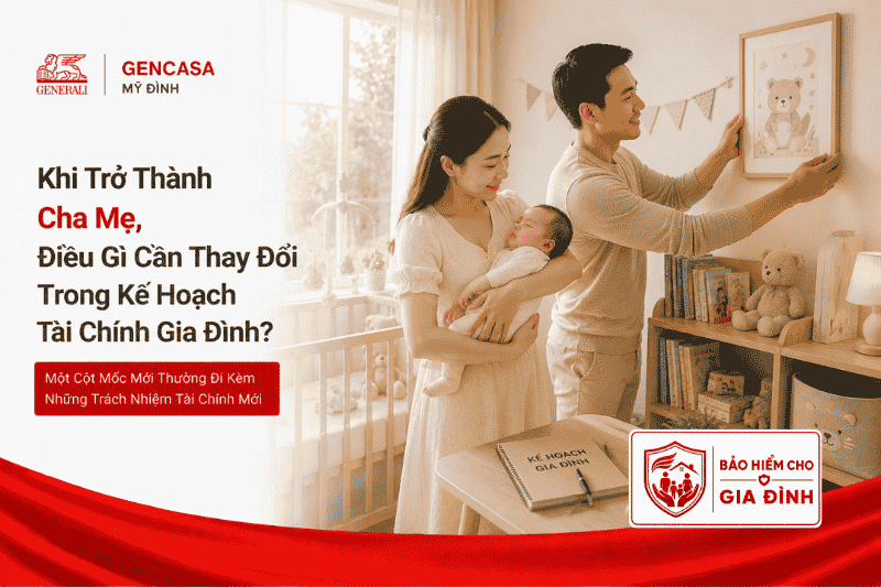 Khi trở thành cha mẹ, điều gì cần thay đổi trong kế hoạch tài chính gia đình