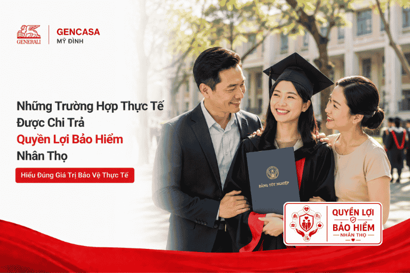 Những trường hợp thực tế được chi trả quyền lợi bảo hiểm nhân thọ