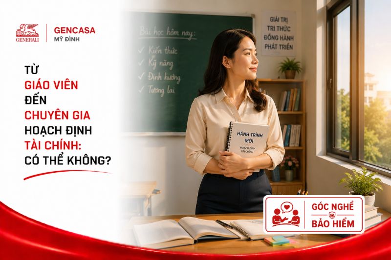 Từ giáo viên đến chuyên gia hoạch định tài chính, có thể không