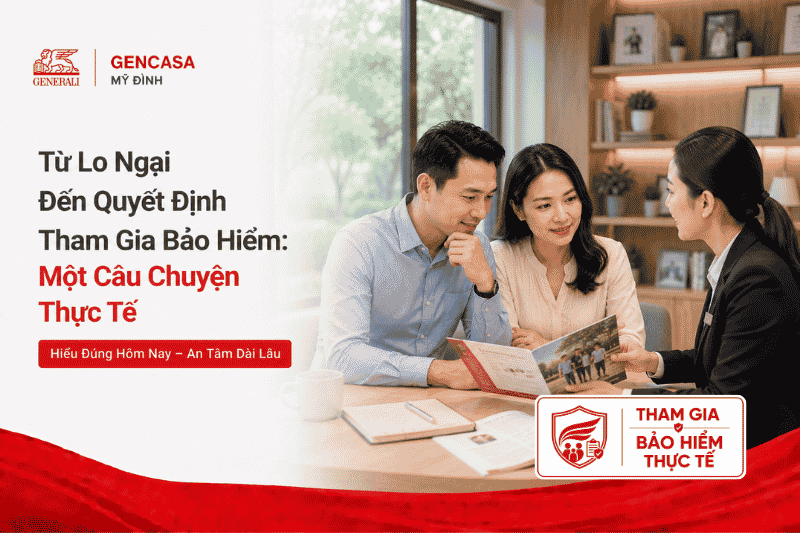 Từ lo ngại đến quyết định tham gia bảo hiểm, một câu chuyện thực tế
