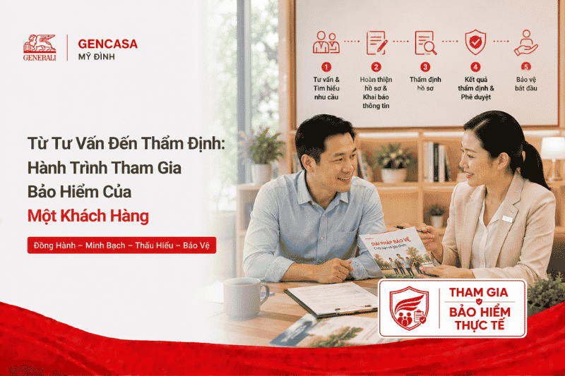 Hành trình tham gia bảo hiểm của một khách hàng