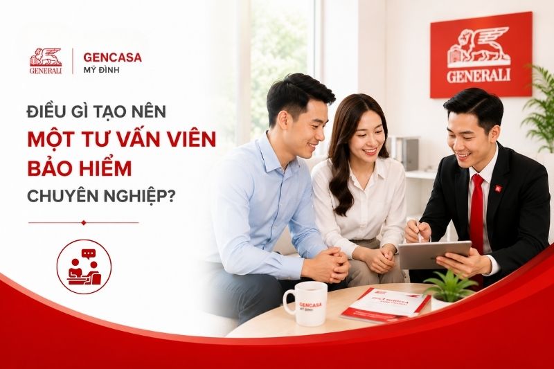 Gencasa Mỹ Đình chia sẻ các yếu tố tạo nên một tư vấn viên bảo hiểm chuyên nghiệp.