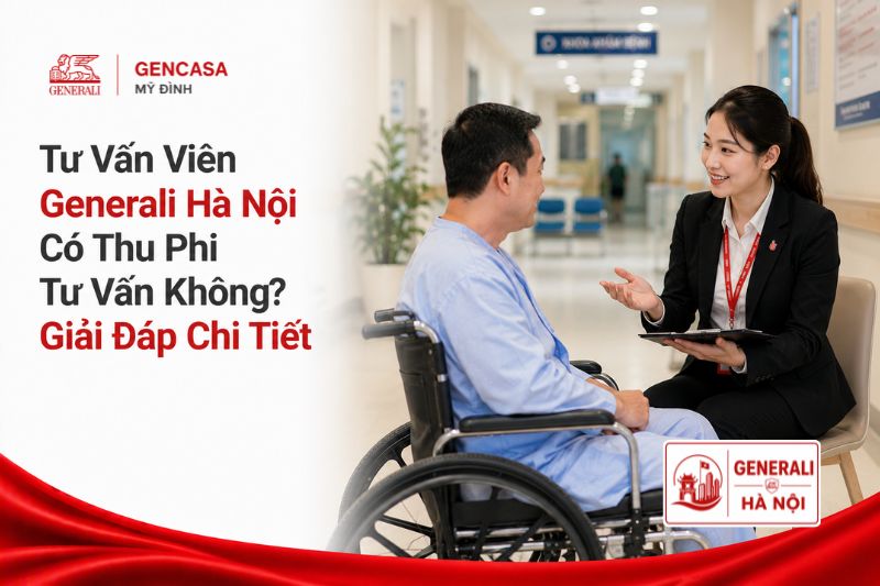 Tư vấn viên Generali Hà Nội có thu phí tư vấn không, giải đáp chi tiết.