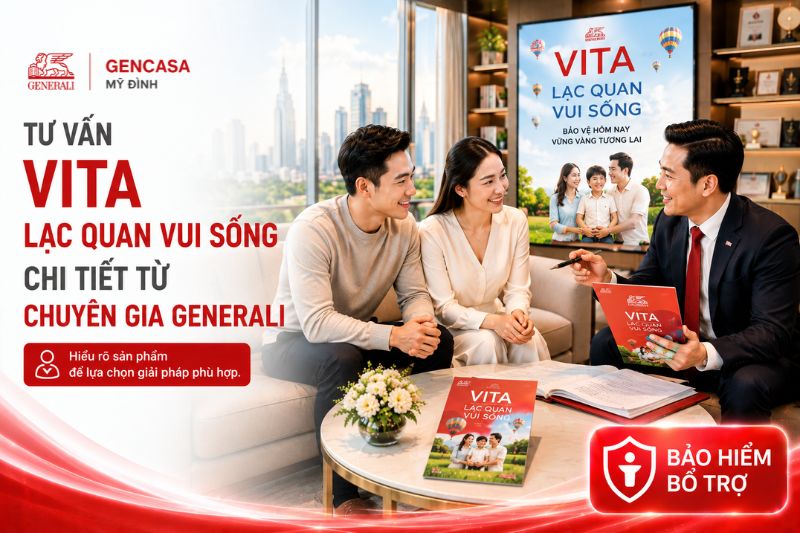Tư vấn vita lạc quan vui sống chi tiết từ chuyên gia generali