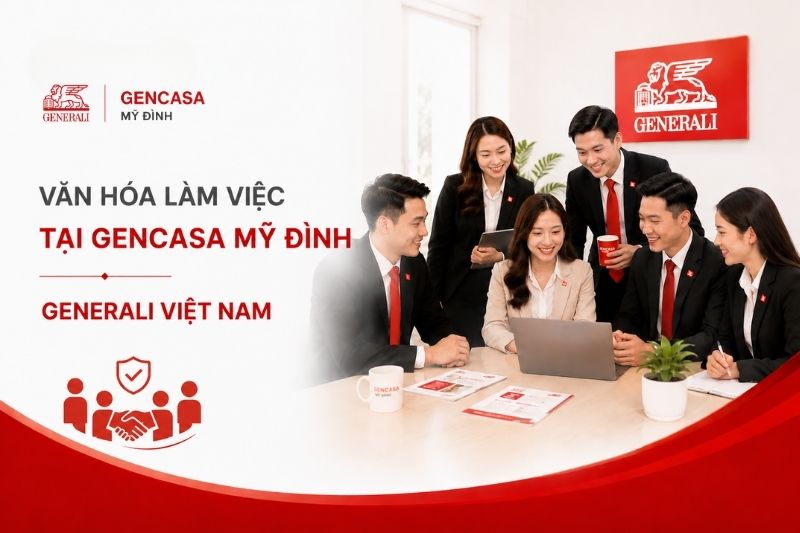 Gencasa Mỹ Đình xây dựng môi trường làm việc chuyên nghiệp.