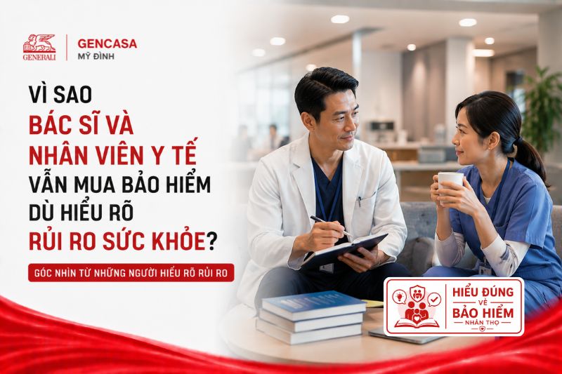 Vì sao bác sĩ và nhân viên y tế vẫn mua bảo hiểm dù hiểu rõ rủi ro sức khỏe