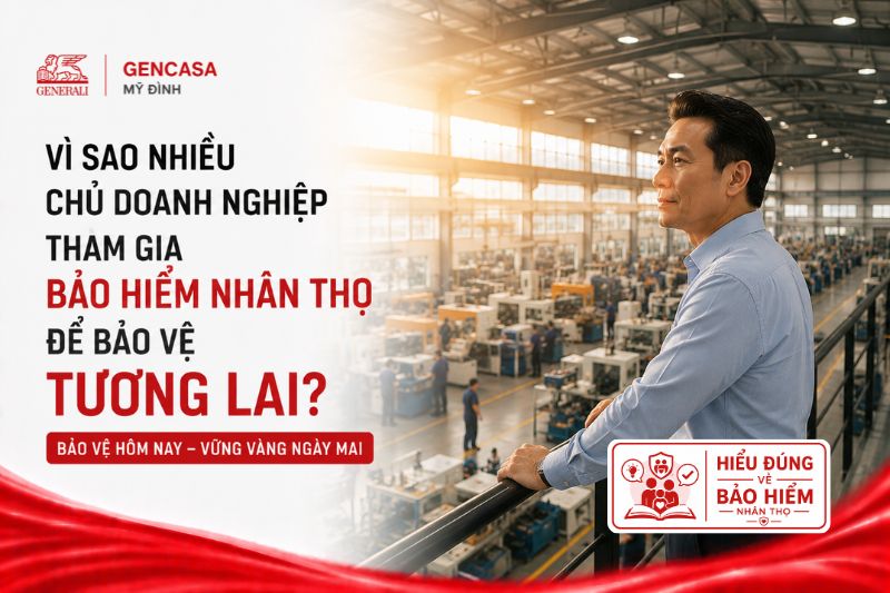 Vì sao nhiều chủ doanh nghiệp tham gia bảo hiểm nhân thọ để bảo vệ tương lai