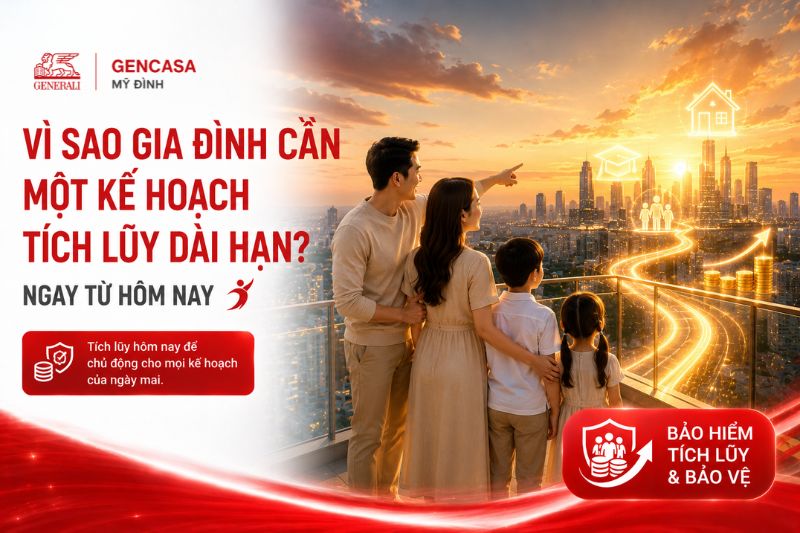 Vì sao gia đình cần một kế hoạch tích lũy dài hạn