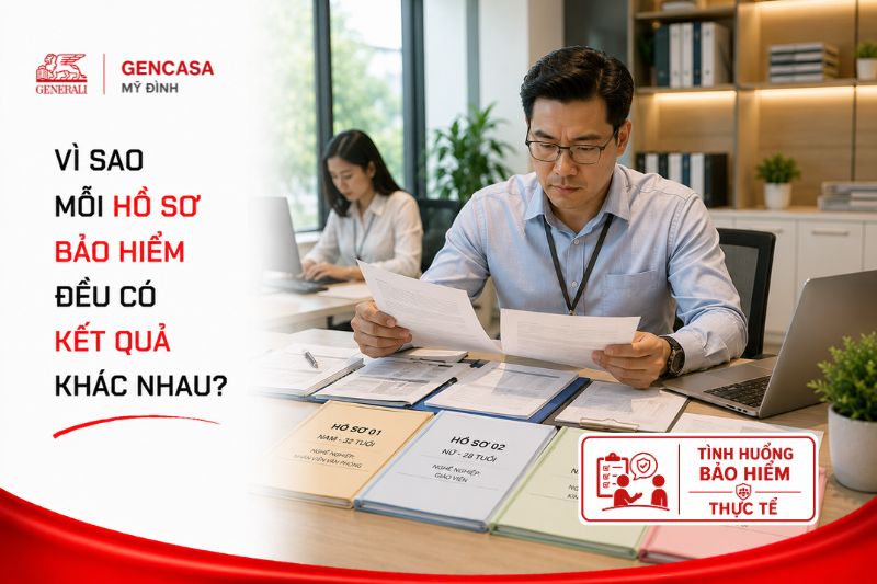 Vì sao mỗi hồ sơ bảo hiểm đều có kết quả khác nhau