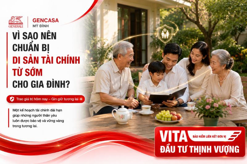 Vì sao nên chuẩn bị di sản tài chính từ sớm cho gia đình