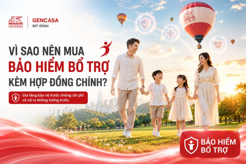 Vì sao nên mua bảo hiểm bổ trợ kèm hợp đồng chính