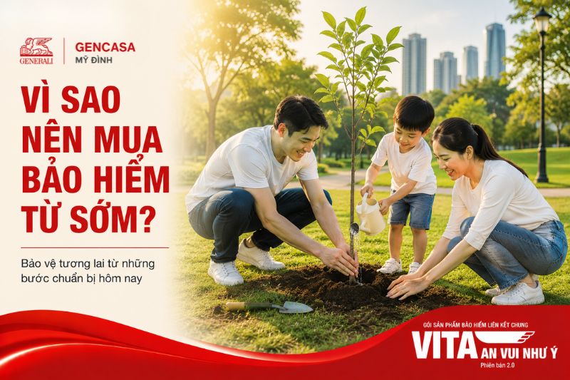 Vì sao nên mua bảo hiểm từ sớm