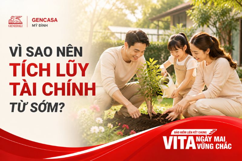 Vì sao nên tích lũy tài chính từ sớm