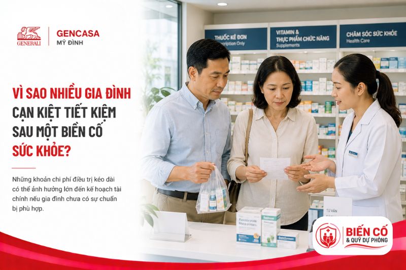 Vì sao nhiều gia đình cạn kiệt tiết kiệm sau một biến cố sức khỏe