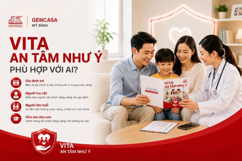Phân tích các nhóm khách hàng phù hợp với sản phẩm như gia đình trẻ, người trụ cột và người cần quỹ dự phòng viện phí.