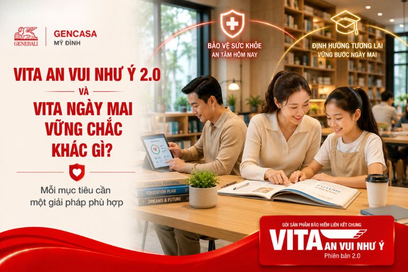 Vita an vui như ý 2.0 và vita ngày mai vững chắc khác gì