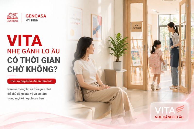 Vita nhẹ gánh lo âu có thời gian chờ không