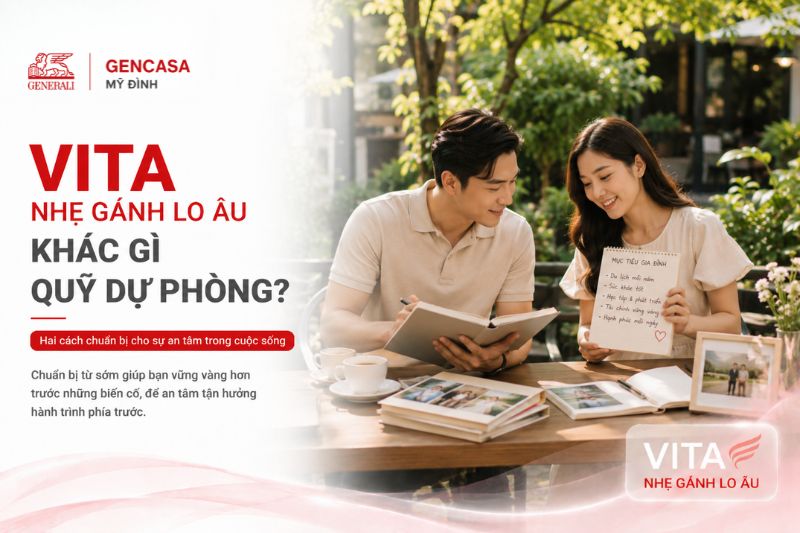 Vita nhẹ gánh lo âu khác gì quỹ dự phòng