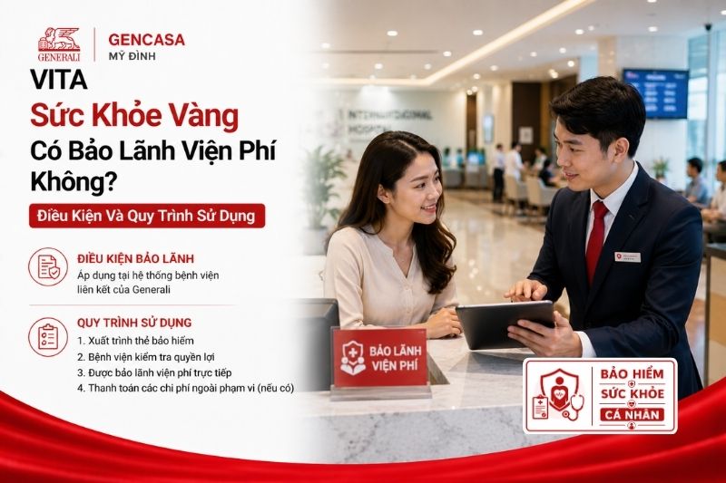 Vita sức khỏe vàng có bảo lãnh viện phí không.