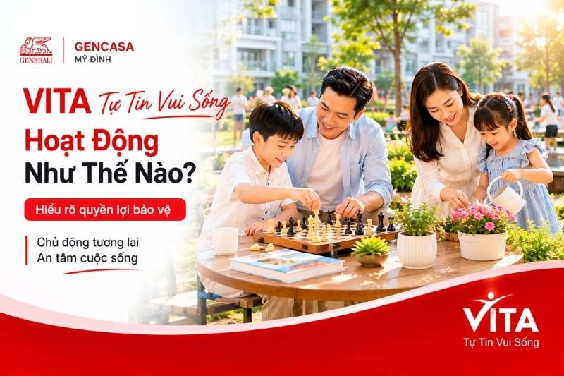 Vita tự tin vui sống hoạt động như thế nào