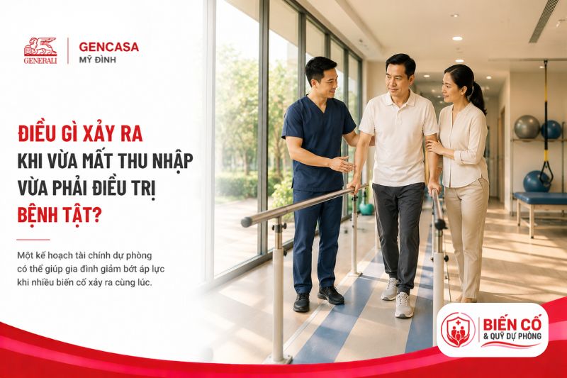 Điều gì xảy ra khi vừa mất thu nhập vừa phải điều trị bệnh tật
