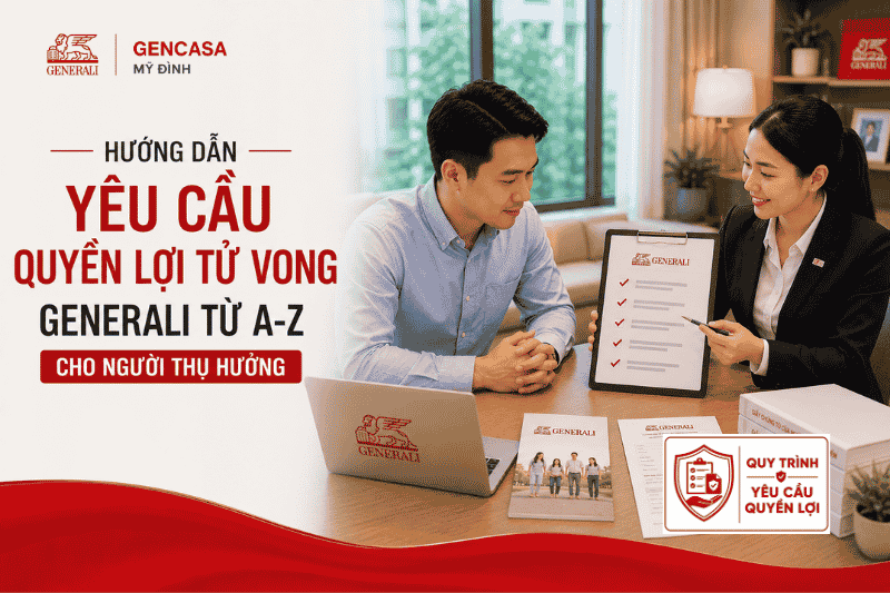 Hướng dẫn yêu cầu quyền lợi tử vong generali từ A-Z