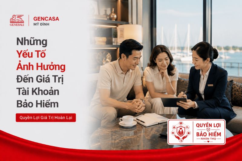 Những yếu tố ảnh hưởng đến giá trị tài khoản bảo hiểm
