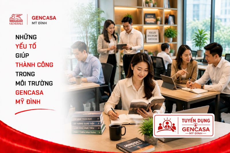Những yếu tố giúp thành công trong môi trường Gencasa Mỹ Đình
